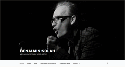 Desktop Screenshot of benjaminsolah.com